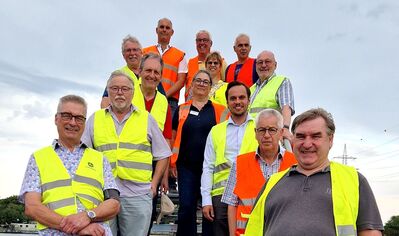 Die SPD-Kreistagsfraktion des Rhein-Neckar-Kreises traf sich, angeregt und vorbereitet von dem Neckarhausener Kreisrat T