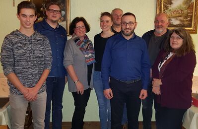 V.l.n.r.: R. Wittmer, H. Schröder, K.Hassfeld, J. Hassfeld, M. Mangold, Y. Yazgan, W. Hassfeld und G. Sauer