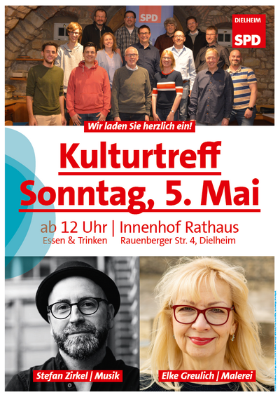 Plakat des Kulturtreffs 2019