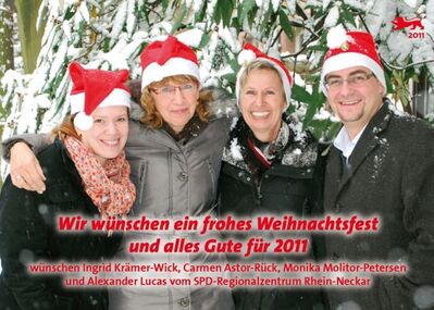 Ingrid Krämer-Wick, Carmen Astor-Rück, Monika Molitor-Petersen, Alexander Lucas