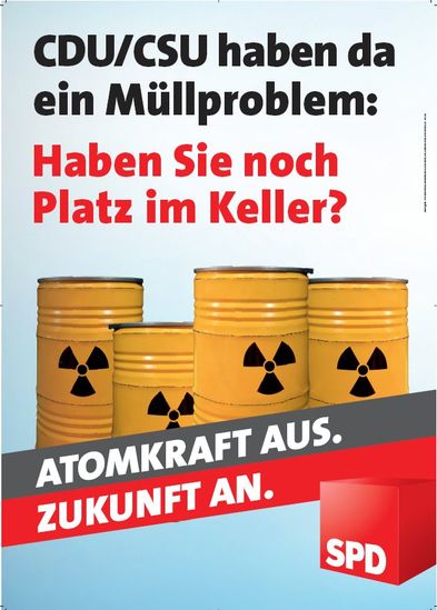 Atomkraft aus, Zukunft an - SPD