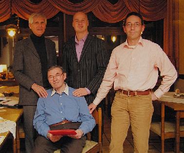 Prof. Gert Weisskirchen MdB, Johann Wodopia, Dietrich Hirschwitz, Markus Wodopia