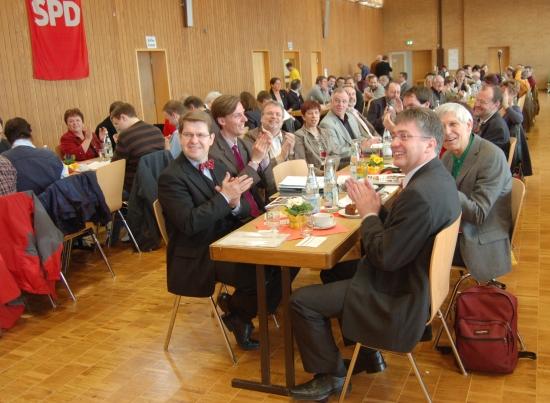 Kreisparteitag in der Dielheim Kulturhalle